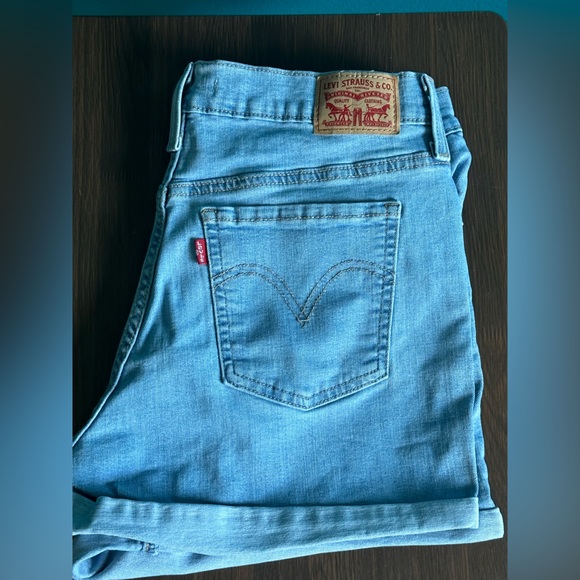 Levi’s Mid Length Denim Shorts size 31 - Picture 3 of 7